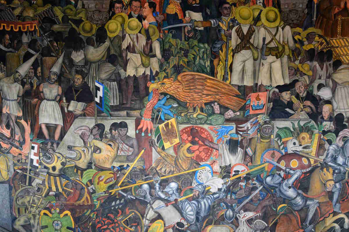 Diego Rivera mural