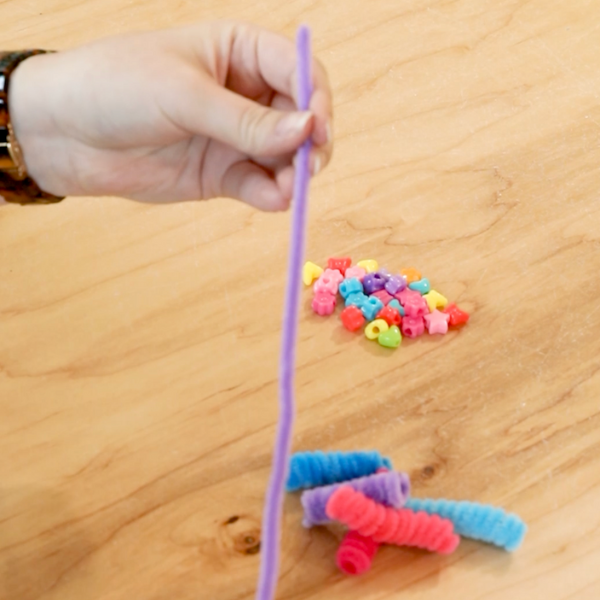 Pipe cleaner string.