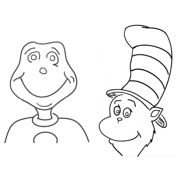 Cat in the Hat with Thing 1