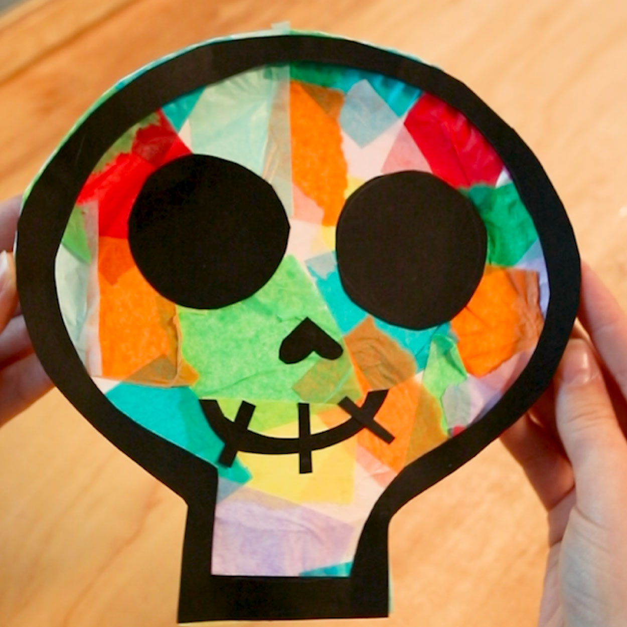 Dia De Los Muertos Paper Sugar Skull