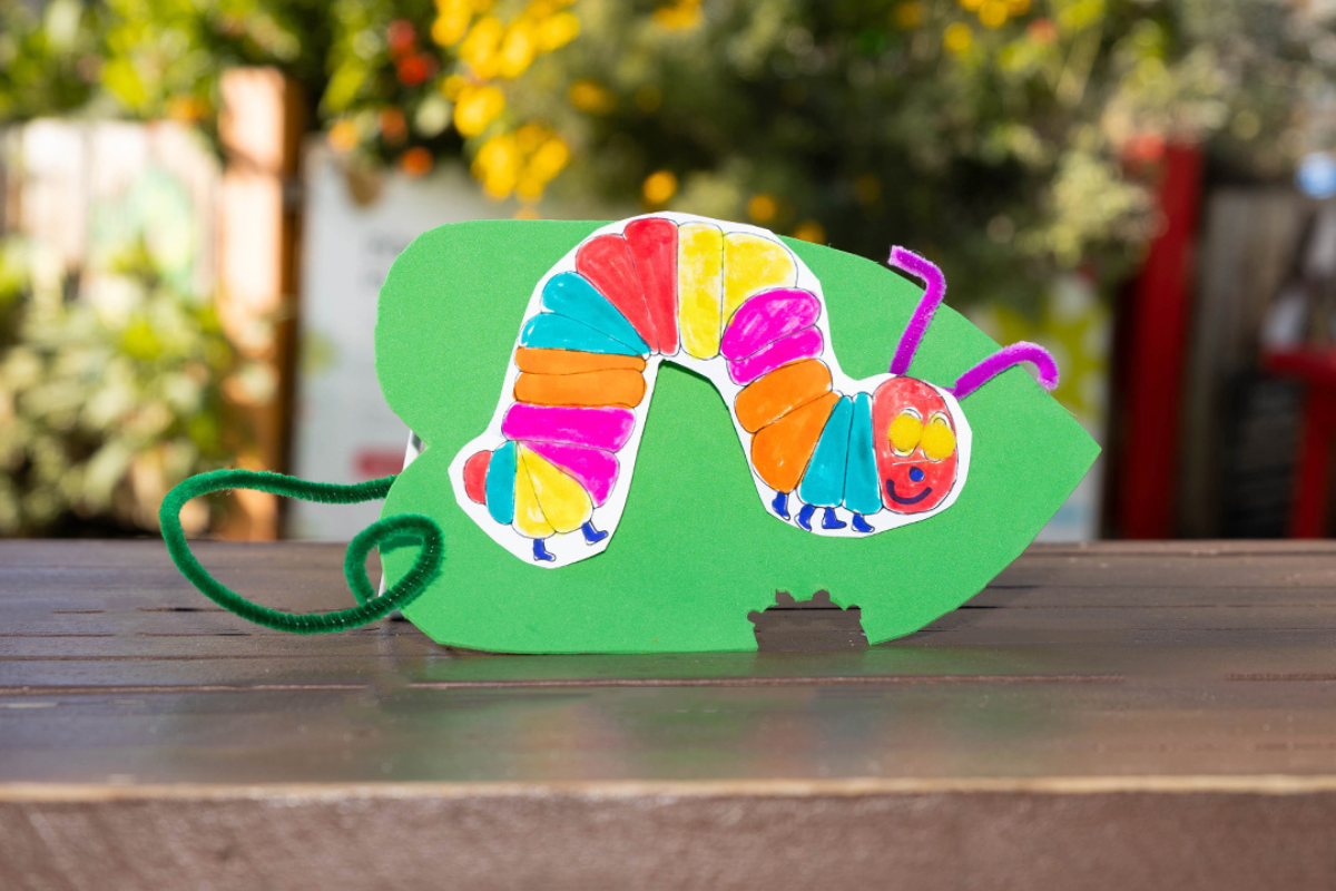 The Very Hungry Caterpillar craft